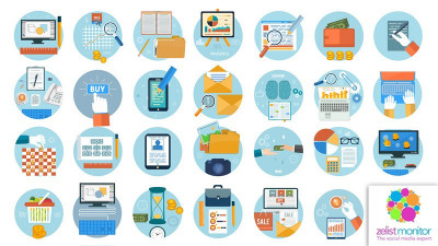 Cele mai vizibile branduri din categoria Servicii Online in online si pe Facebook in luna aprilie 2017