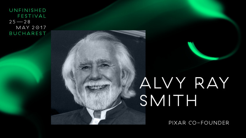 UNFINISHED îl aduce pe Alvy Ray Smith, Co - Fondatorul PIXAR, în România