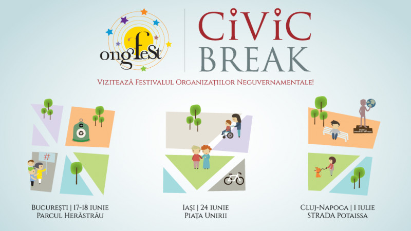 ONGFest 2017 te invită în Civic Break