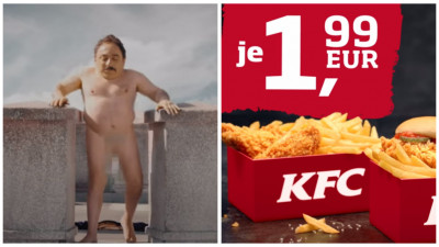 De dragul KFC, piticul dracului a sărit gol-pușcă din turnul Chindiei. Primarul din Târgoviște e siderat