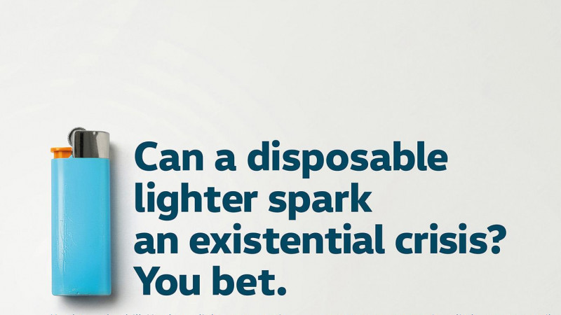 Aceasta nu este doar o bricheta