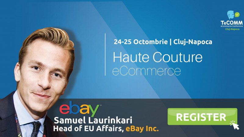 Liderul global eBay vine în premieră la TeCOMM Cluj