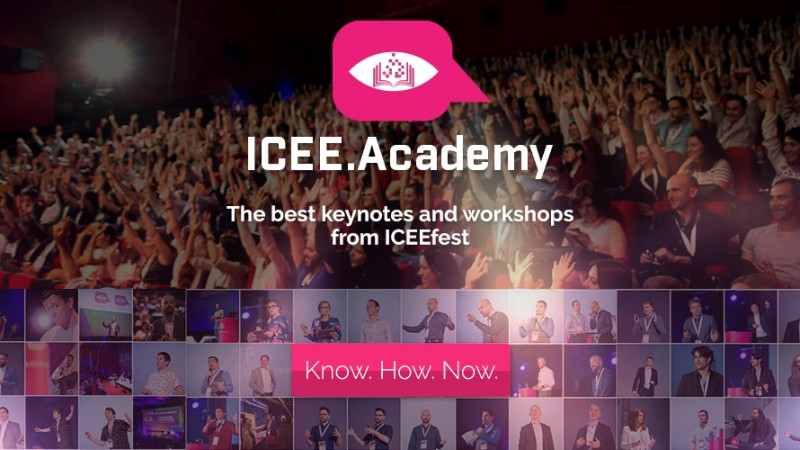 S-a relansat iCEE.academy: platforma de e-learning a comunității festivalului iCEE.fest este disponibilă acum atât în format web cât si ca aplicație pentru smartphone