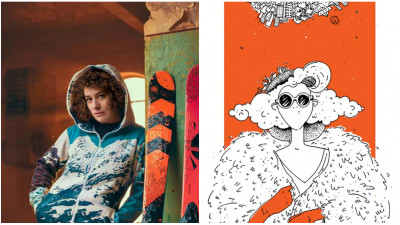 Baruri, cluburi, retaileri, festivaluri. Da' pentru ce nu ilustrează Maria Zurbagiu?