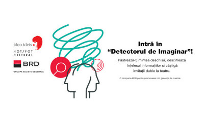 BRD susține pentru cel de-al patrulea an Festivalul Ideo Ideis și lansează &ldquo;Detectorul de imaginar&rdquo;