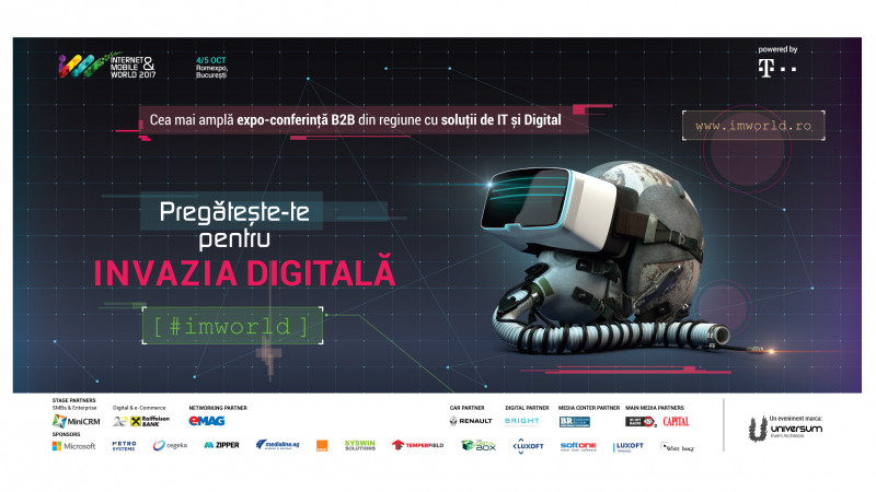 IMWorld 2017 anunță primele soluții digitale: IoT, chatboți cu AI, softuri pentru IMM și tehnologii în premieră: “big brother”ul utilajelor de producție