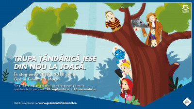 Grand Cinema & More continuă parteneriatele exclusive cu cele mai importante evenimente în stagiunea culturală 2017-2018