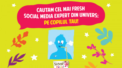 Sloop cauta social media expert printre copii