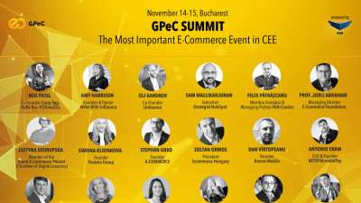 Peste 30 de speakeri excepționali vorbesc la GPeC SUMMIT pe 14-15 noiembrie, București: &ldquo;Probabil, cel mai bun line-up &icirc;n 12 ani de GPeC&rdquo;