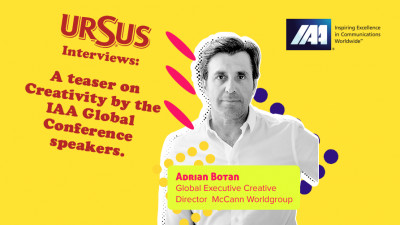 A teaser on Creativity by Adrian Botan presented by Ursus. “Creativity is courage. It means to make something new. You have to take the risk of being ridiculous. To be rejected and to fail”