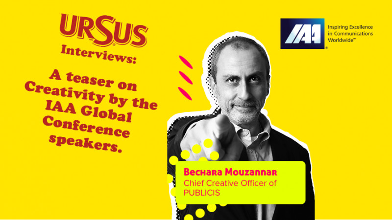 A teaser on Creativity by Bechara Mouzannar presented by Ursus. “A few branded campaigns impacted society so positively that these brands became landmarks in the people's lives”