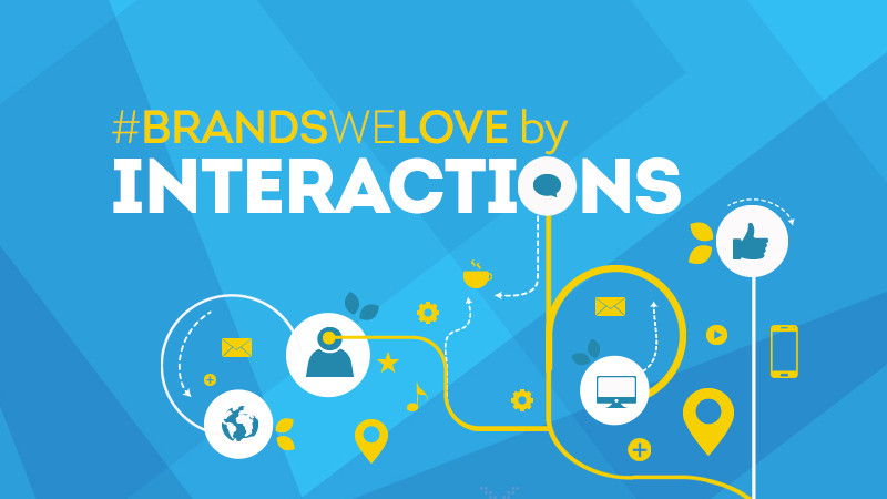 #BrandsWeLove by Interactions, un an și 51 de postări mai târziu