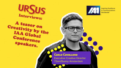 A teaser on Creativity by Carlo Cavallone presented by Ursus. “You feed your creativity by exposing yourself to culture and experiences; you train it by constantly making and doing things”
