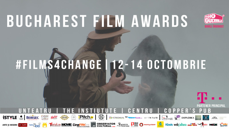 Bucharest Film Awards revine cu a doua ediție: filme independente premiate în întreaga lume, inovație, industrie și arte conexe