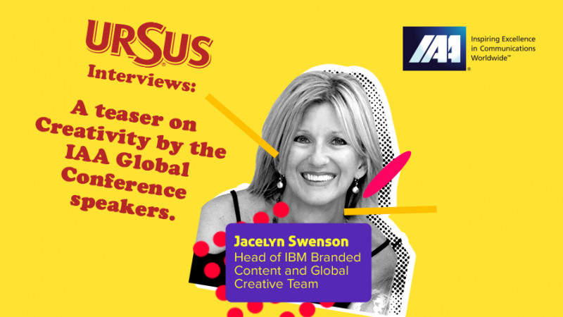 A teaser on Creativity by Jacelyn Swenson presented by Ursus. “Everyone is creative in different ways. It's important to provide them the space and support they need to nurture their creativity”
