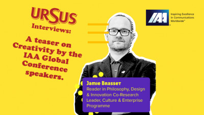 A teaser on Creativity by Jamie Brassett presented by Ursus. &quot;For innovation to happen, creativity needs to be successfully implemented somewhere, or have a successful impact somewhere&quot;