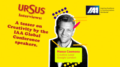 A teaser on Creativity by Marco Cremona presented by Ursus. “Succeeding in advertising without studying is like trying to play the piano without knowing the notes: it can be done but it requires pure genius”