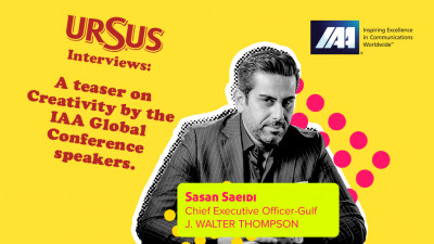A teaser on Creativity by Sasan Saeidi presented by Ursus. “Creativity is bringing to life an idea that was not there before. It’s about new perspectives and new expressions”