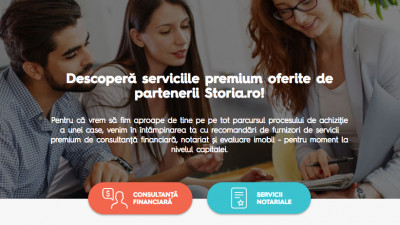 Storia.ro lansează pe teritoriul Capitalei un pachet de servicii premium de consultanță financiară și notarială, pentru persoanele care vor să-și cumpere o locuință