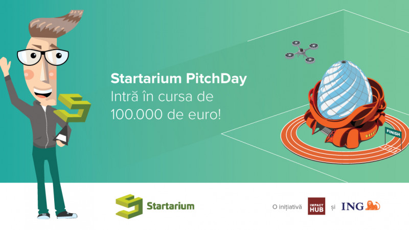 Startarium dă startul PitchDay 2017: începe cursa de 100.000 de euro, proba pe startup-uri