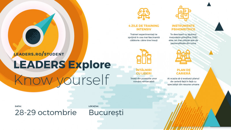 Fundația LEADERS lansează programul LEADERS Explore pentru studenți în universitățile din București