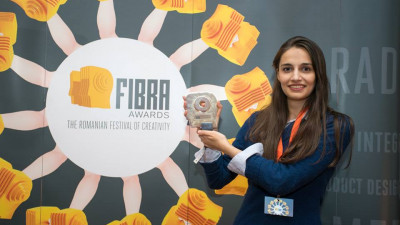 Gold la Young FIBRA pentru Doina Goian, cea care masoara timpul in vloguri