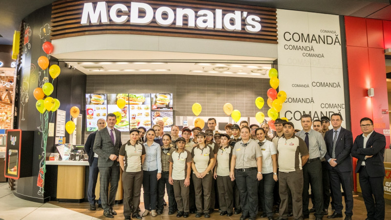 Cel de-al 70-lea restaurant McDonald’s din România se deschide astăzi în Mega Mall