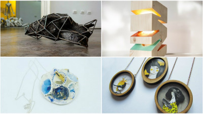 Noaptea albă a designerilor și creatorilor de produs - șapte ore, peste șaptezeci de designeri, sute de obiecte de artă de purtat, de dăruit și de luat acasă