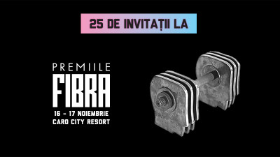 Dam 25 de invitatii la Premiile FIBRA #2 pe 25 de mailuri convingatoare scrise de tineri pana-n 25 de ani