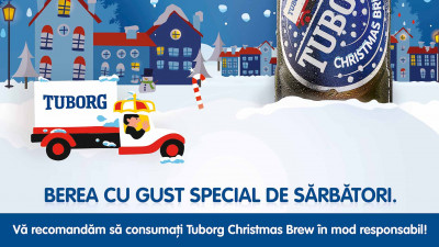 Tuborg Christmas Brew dă tonul sărbătorilor de iarnă &icirc;n Rom&acirc;nia