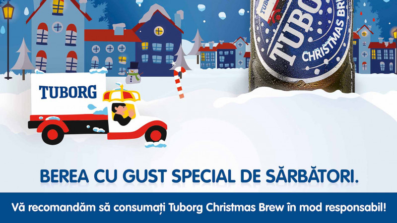 Tuborg Christmas Brew dă tonul sărbătorilor de iarnă în România