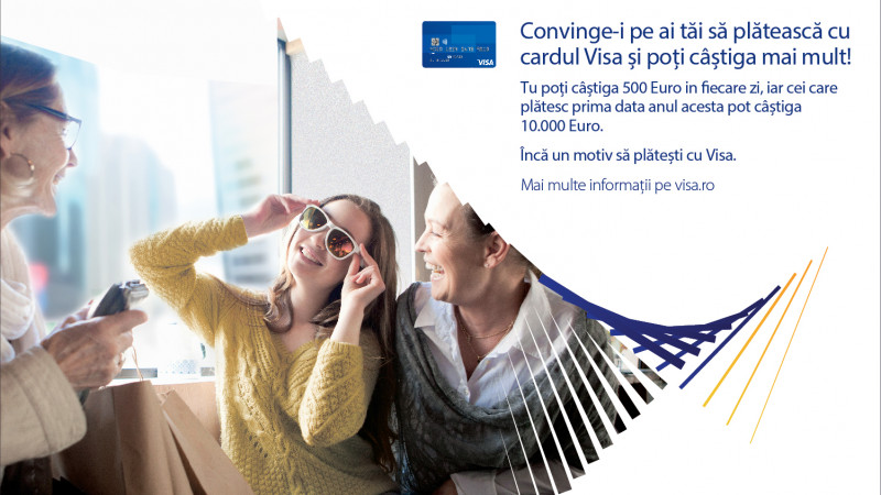 Publicis şi Visa România lansează promoţia “Convinge-i pe ai tăi să plătească cu Visa”