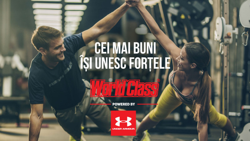 Cei mai buni şi-au unit forţele: World Class România şi Under Armour anunţă oficial parteneriatul strategic de lungă durată