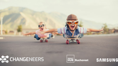 Changeneers - Comunitatea pentru tehnologie cu impact, un proiect marca Impact Hub Bucharest și Samsung România