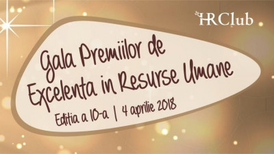 Gala Premiilor de Excelenta in Resurse Umane 2018 invita companiile sa isi inscrie proiectele in competitie