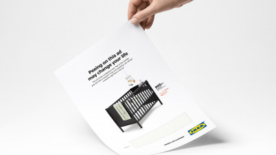Ikea vrea să faceți pipi pe reclama lor
