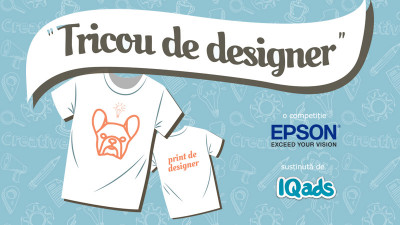 Transforma un tricou intr-un fashion statement si inscrie-te in noua competitie de creatie EPSON si IQads