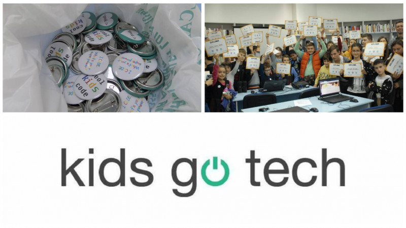 Kids Go Tech invata copiii sa codeze de mici. Melinda Patrascu: "Am decis sa implementam conceptul de CoderDojo si la Cluj"