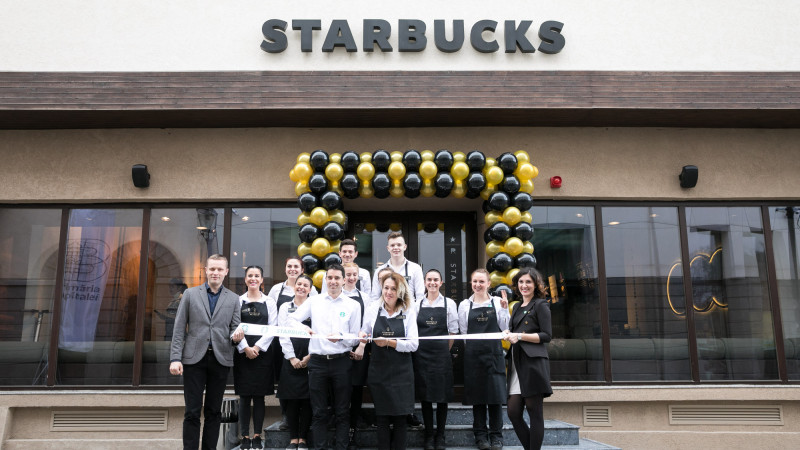 Noua cafenea Starbucks Reserve ™ s-a deschis în centrul Bucureștiului