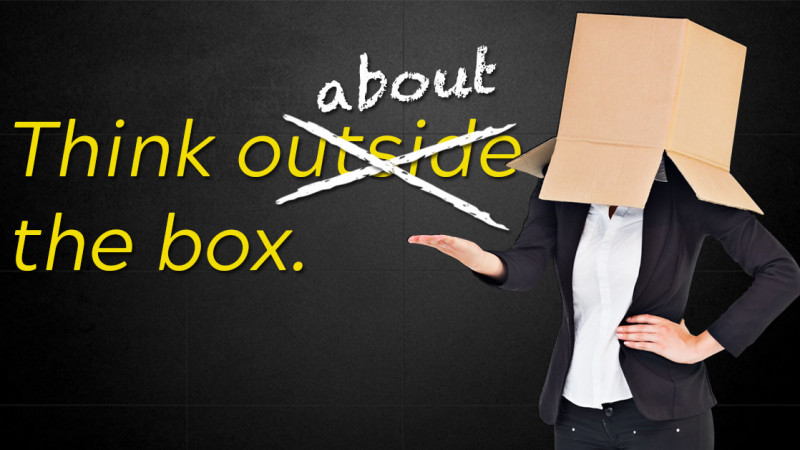 Think outside the box is overrated. Think about the box. Pack Romania - Concurs de design și producție de ambalaj de serie limitată