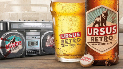 URSUS lansează noua bere URSUS RETRO care readuce distracția legendară de altădată