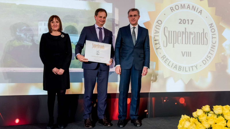 Purcari desemnat Brand Centenar la Gala Superbrands România 2018