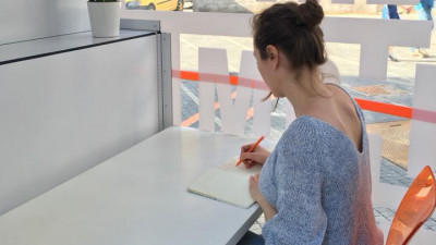 Rusu+Borțun semnează identitatea și comunicarea proiectului ”Birou pentru un om” ING Tech