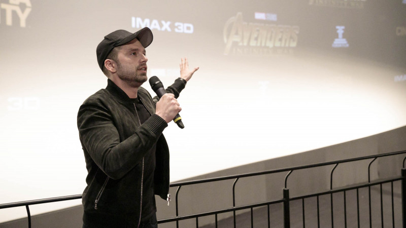 Întâlnirea surpriză a actorului Sebastian Stan cu fanii Avengers: Infinity War