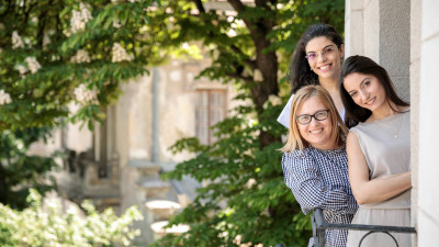 Noua colecție Stefanel, lansată în stil italian la București, de la balconul romantic din Piața Romană