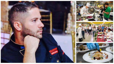 Arena Bucătarilor își pregătește Semifinala. Liviu Preda: "Creativitatea este 10% din farfurie, restul de 90% sunt transpirație și nopți nedormite în prealabil"