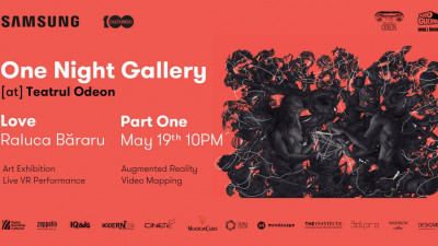 Samsung aduce One Night Gallery la Teatrul Odeon cu un vernisaj şi o experienţă multisenzorială imersivă semnate Raluca Băraru