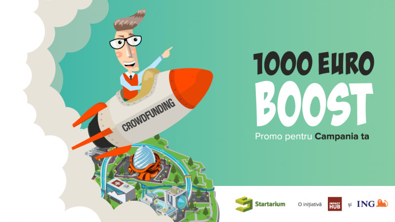 Startarium susține 10 campanii ambițioase de crowdfunding cu mentorat, consultanță și buget de promovare în valoare de 10.000 EUR