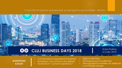 Business Days aduce la Cluj, în premieră, evenimentele 1NSPIRING și Muzeul Antreprenoriatului pentru comunitatea locală de business