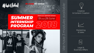 Global lansează primul program de internship în entertainment și talent management